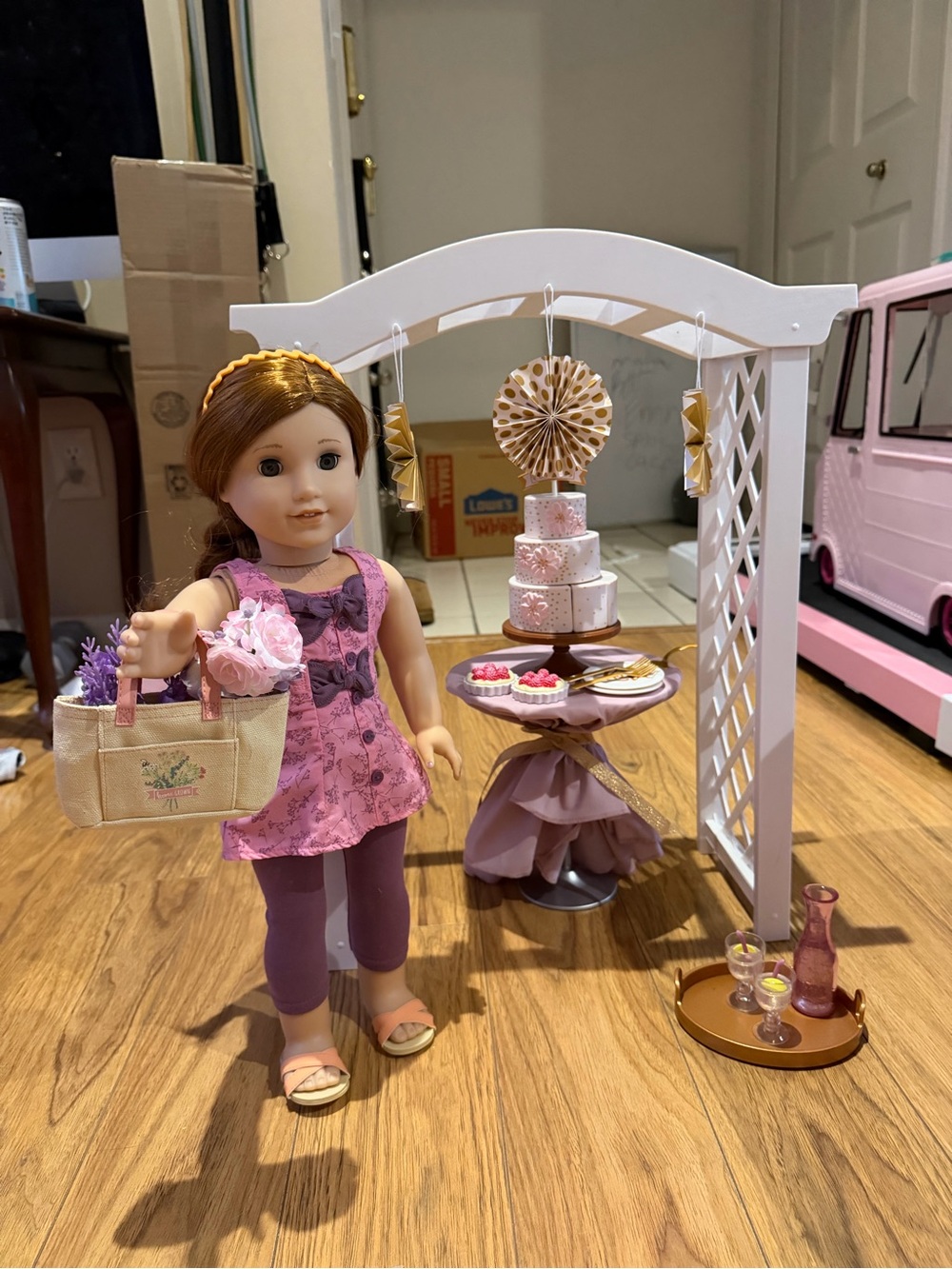 American Girl 2019 Blaire Tea Party doll not included